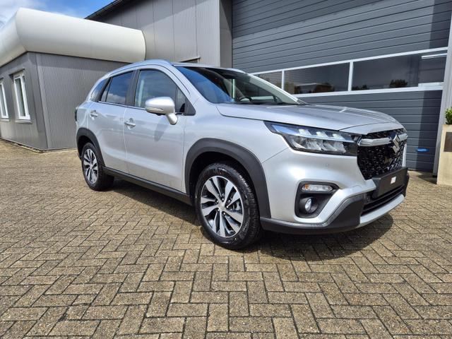 Suzuki S-Cross Comfort+ 129PS MHEV 4x4 ALLGRIP 1.4 Boosterjet Teil-Leder Navi Klimaautomatik Sitzheizung ACC PDC v+h Rückf.Kamera Suzuki-Radio Apple CarPlay Android Auto Touchscreen 2xKeyless 17-LM 