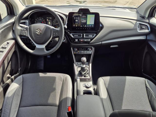 Suzuki S-Cross Comfort+ 129PS MHEV 4x4 ALLGRIP 1.4 Boosterjet Teil-Leder Navi Klimaautomatik Sitzheizung ACC PDC v+h Rückf.Kamera Suzuki-Radio Apple CarPlay Android Auto Touchscreen 2xKeyless 17-LM 
