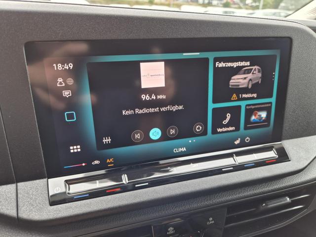 Volkswagen Caddy Cargo Maxi 2.0 TDI 102PS 2-Sitzer Klima Tempomat PDC Apple CarPlay Android Auto Hecktüren180º Schiebetür rechts 
