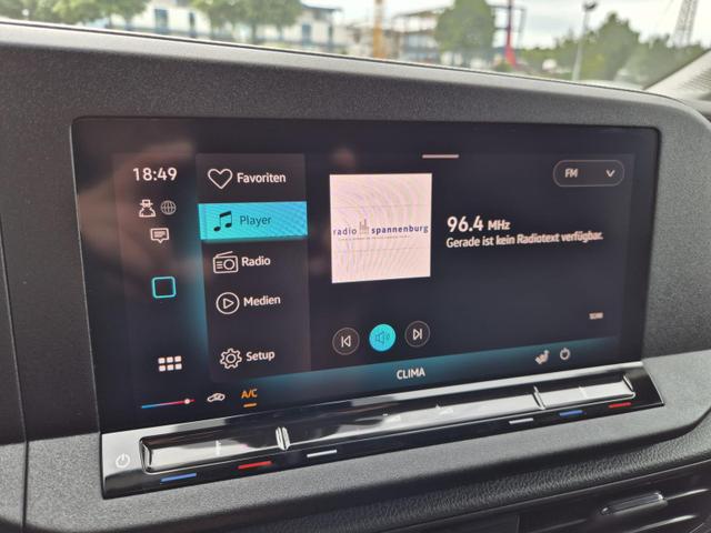 Volkswagen Caddy Cargo Maxi 2.0 TDI 102PS 2-Sitzer Klima Tempomat PDC Apple CarPlay Android Auto Hecktüren180º Schiebetür rechts 