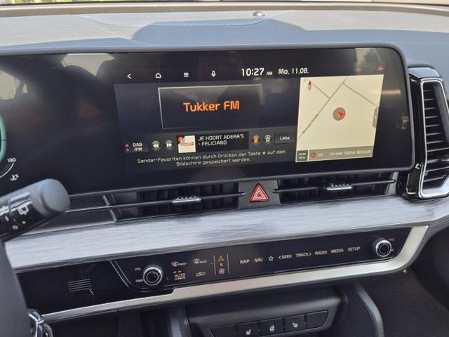 Kia Sportage Vision 1.6 T-GDi MHEV 160PS Sitzheizung Lenkradheizung Klimaautomatik Navi Bluetooth Touchscreen Apple CarPlay Android Auto PDC v+h Rückf.Kamera Tempomat 17"LM 