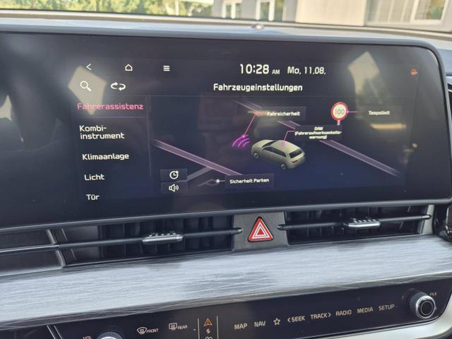 Kia Sportage Vision 1.6 T-GDi MHEV 160PS Sitzheizung Lenkradheizung Klimaautomatik Navi Bluetooth Touchscreen Apple CarPlay Android Auto PDC v+h Rückf.Kamera Tempomat 17"LM 