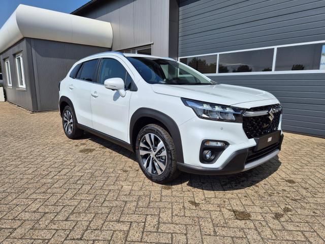 Suzuki S-Cross Comfort+ 129PS MHEV 4x4 ALLGRIP 1.4 Boosterjet Teil-Leder Navi Klimaautomatik Sitzheizung ACC PDC v+h 4x Kamera Suzuki-Radio Apple CarPlay Android Auto Touchscreen 2xKeyless 17-LM 