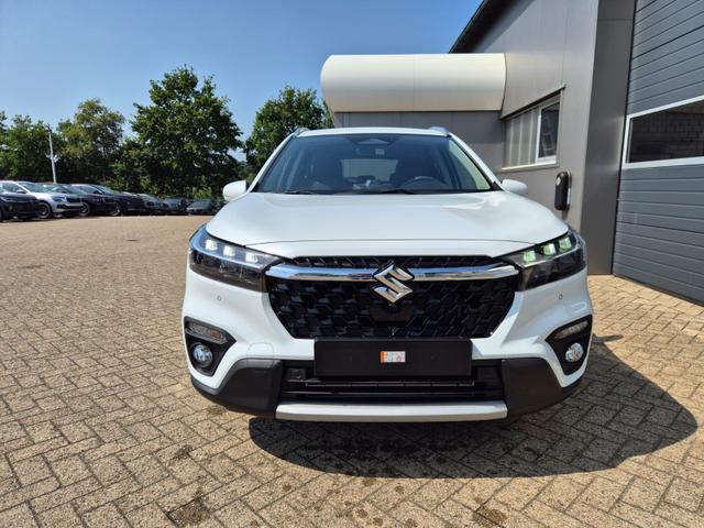 Suzuki S-Cross Comfort+ 129PS MHEV 4x4 ALLGRIP 1.4 Boosterjet Teil-Leder Navi Klimaautomatik Sitzheizung ACC PDC v+h 4x Kamera Suzuki-Radio Apple CarPlay Android Auto Touchscreen 2xKeyless 17-LM 