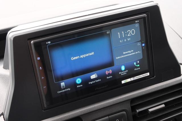 Peugeot Partner 1.5 BlueHDI 102PS 2-Sitzer AHK Klima Radio Apple CarPlay Android Auto Bluetooth DAB PDC v+h Rückf.Kamera Tempomat Ganzj.Reifen 