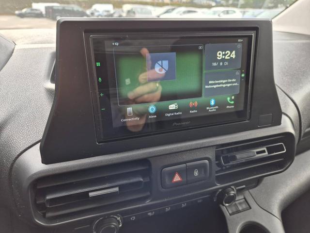 Partner 1.5 BlueHDI 102PS 2-Sitzer AHK Klima Radio Apple CarPlay Android Auto Bluetooth DAB PDC v+h Rückf.Kamera Tempomat Ganzj.Reifen 