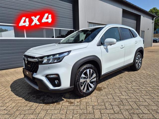 Suzuki S-Cross - Comfort+ 129PS MHEV 4x4 ALLGRIP 1.4 Boosterjet Teil-Leder Navi Klimaautomatik Sitzheizung ACC PDC v+h 4x Kamera Suzuki-Radio Apple CarPlay Android Auto Touchscreen 2xKeyless 17-LM
