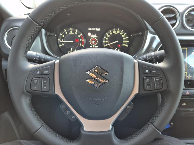 Suzuki Vitara Comfort+ 129PS MHEV 4x4 ALLGRIP 1.4 Boosterjet Allrad Teilleder mit Alcantara Navi Klimaautomatik Sitzheizung ACC PDC v+h Rückf.Kamera Suzuki-Radio Apple CarPlay Android Auto Touchscreen 2xKeyless 17-LM 