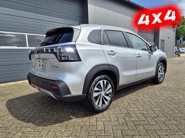 Suzuki S-Cross - Comfort+ 129PS MHEV 4x4 ALLGRIP 1.4 Boosterjet Teil-Leder Navi Klimaautomatik Sitzheizung ACC PDC v+h 4x Kamera Suzuki-Radio Apple CarPlay Android Auto Touchscreen 2xKeyless 17-LM