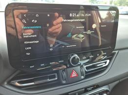 Hyundai i30 Kombi 1.5 T-GDI 95PS Sitzheizung Lenkradheizung Klimaautomatik Tempomat Navi Apple CarPlay + Android Auto PDC v+h Rückf.Kamera 17-LM 