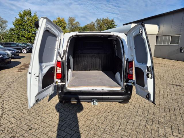 Peugeot Partner 1.5 BlueHDI 102PS NEUES MODELL 2-Sitzer AHK Klima Radio Apple CarPlay Android Auto Bluetooth DAB PDC v+h Rückf.Kamera Tempomat Ganzj.Reifen 