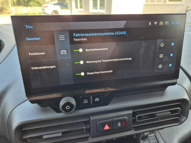 Peugeot Partner 1.5 BlueHDI 102PS NEUES MODELL 2-Sitzer AHK Klima Radio Apple CarPlay Android Auto Bluetooth DAB PDC v+h Rückf.Kamera Tempomat Ganzj.Reifen 