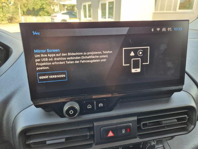 Peugeot Partner 1.5 BlueHDI 102PS NEUES MODELL 2-Sitzer AHK Klima Radio Apple CarPlay Android Auto Bluetooth DAB PDC v+h Rückf.Kamera Tempomat Ganzj.Reifen 