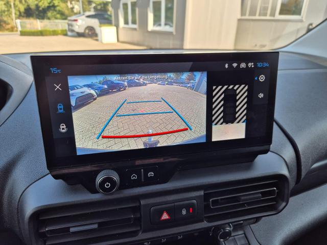 Peugeot Partner 1.5 BlueHDI 102PS NEUES MODELL 2-Sitzer AHK Klima Radio Apple CarPlay Android Auto Bluetooth DAB PDC v+h Rückf.Kamera Tempomat Ganzj.Reifen 