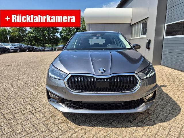 Skoda Fabia 1.0 TSI 115PS DSG Selection 5-türig Rückf.Kamera Parksensoren Sitzheizung Multifunktionslenkrad Klima Skoda-Radio Bluetooth Touchscreen Tempomat Nebelsch. Apple CarPlay + Android Auto 