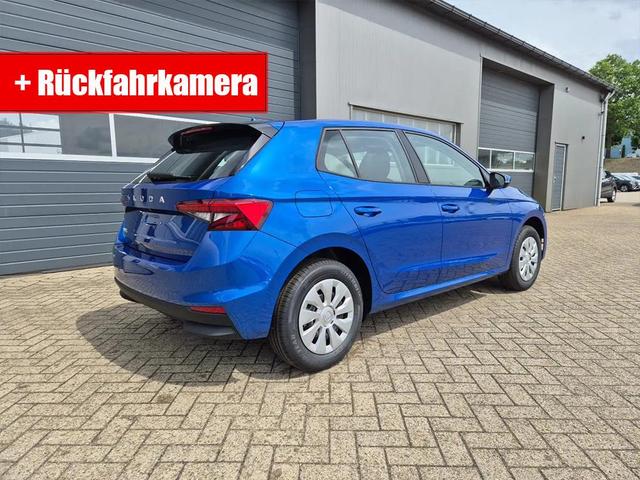 Skoda Fabia 1.0 TSI 115PS DSG Selection 5-türig Rückf.Kamera Parksensoren Sitzheizung Multifunktionslenkrad Klima Skoda-Radio Bluetooth Touchscreen Tempomat Nebelsch. Apple CarPlay + Android Auto 