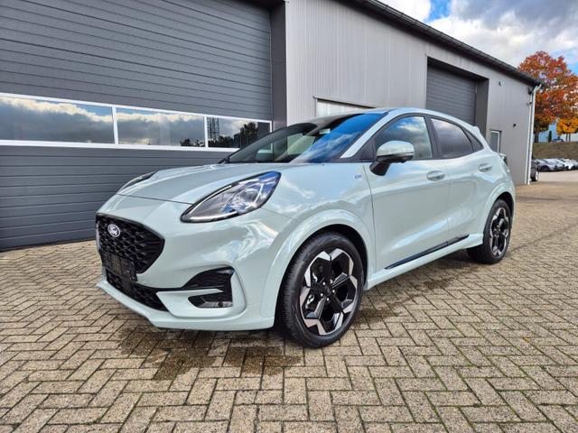 Ford Puma - ST-Line X 1.0 EcoBoost Hybrid 125PS Automatik NEUES MODELL 360°Kamera AbstandsTempomat el.Heckklappe Premium Leder (Sensico) B+O-Sound Klimaautomatik Sitzheizung Lenkradheizung Frontscheibe beheizb. Ford-Navi SYNC4 Bluetooth Apple CarPlay Android A