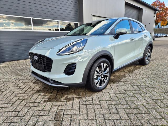 Ford Puma - Titanium 1.0 EcoBoost Hybrid 125PS Automatik Klimaautomatik Sitzheizung Lenkradheizung Frontscheibe beheizb. LED-Scheinwerfer Ford-Navi SYNC4 Bluetooth Apple CarPlay Android Auto PDC v+h 17-LM