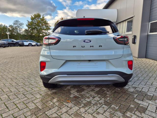 Ford Puma Titanium 1.0 EcoBoost Hybrid 125PS Automatik Klimaautomatik Sitzheizung Lenkradheizung Frontscheibe beheizb. LED-Scheinwerfer Ford-Navi SYNC4 Bluetooth Apple CarPlay Android Auto PDC v+h 17-LM 