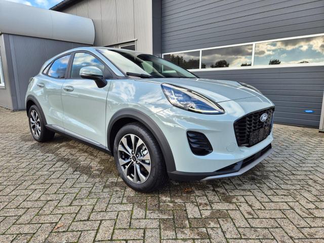 Ford Puma Titanium 1.0 EcoBoost Hybrid 125PS Automatik Klimaautomatik Sitzheizung Lenkradheizung Frontscheibe beheizb. LED-Scheinwerfer Ford-Navi SYNC4 Bluetooth Apple CarPlay Android Auto PDC v+h 17-LM 