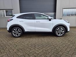 Ford Puma Titanium 1.0 EcoBoost Hybrid 125PS Automatik Klimaautomatik Sitzheizung Lenkradheizung Frontscheibe beheizb. LED-Scheinwerfer Ford-Navi SYNC4 Bluetooth Apple CarPlay Android Auto PDC 17-LM 