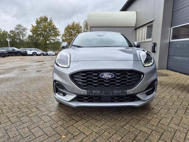 Ford Puma ST-Line X 1.0 EcoBoost Hybrid 125PS Automatik NEUES MODELL 360°Kamera AbstandsTempomat el.Heckklappe Premium Leder (Sensico) B+O-Sound Klimaautomatik Sitzheizung Lenkradheizung Frontscheibe beheizb. Ford-Navi SYNC4 Bluetooth Apple CarPlay Android A 