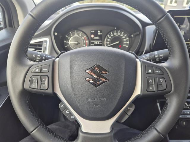 Suzuki S-Cross Comfort+ 129PS Automatik MHEV 1.4 Boosterjet Teilleder Navi Klimaautomatik Sitzheizung ACC PDC v+h 4x Kamera Suzuki-Radio Apple CarPlay Android Auto Touchscreen 2xKeyless 17-LM 