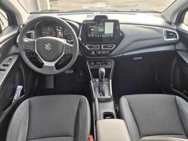 Suzuki S-Cross Comfort+ 129PS Automatik MHEV 1.4 Boosterjet Teilleder Navi Klimaautomatik Sitzheizung ACC PDC v+h 4x Kamera Suzuki-Radio Apple CarPlay Android Auto Touchscreen 2xKeyless 17-LM 