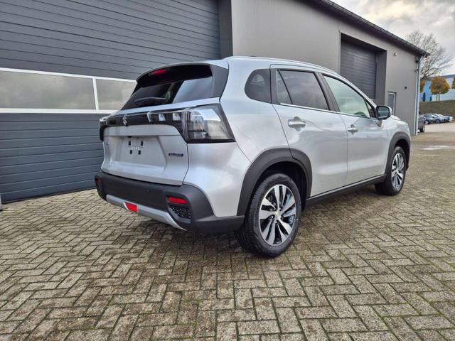 Suzuki S-Cross Comfort+ 129PS Automatik MHEV 4x4 ALLGRIP 1.4 Boosterjet Pano-Dach Teilleder Navi Klimaautomatik Sitzheizung ACC PDC v+h 4x Kamera Suzuki-Radio Apple CarPlay Android Auto Touchscreen 2xKeyless 17-LM 