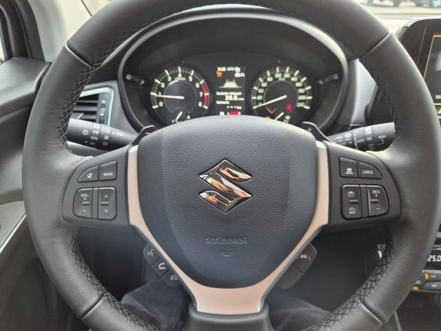 Suzuki S-Cross Comfort+ 129PS Automatik MHEV 4x4 ALLGRIP 1.4 Boosterjet Pano-Dach Teilleder Navi Klimaautomatik Sitzheizung ACC PDC v+h 4x Kamera Suzuki-Radio Apple CarPlay Android Auto Touchscreen 2xKeyless 17-LM 