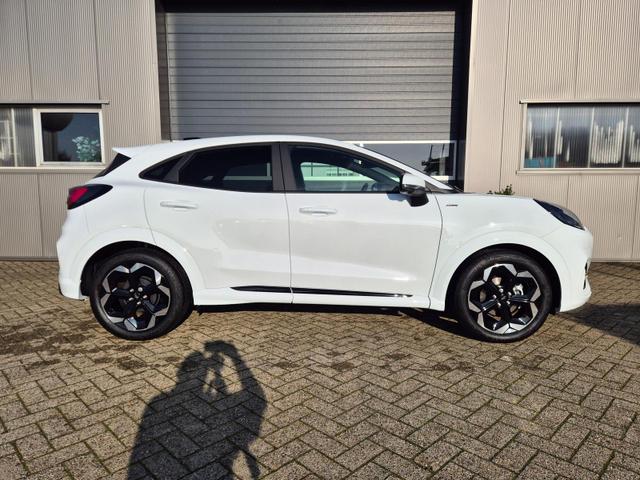Ford Puma ST-Line X 1.0 EcoBoost Hybrid 125PS Automatik NEUES MODELL 360°Kamera AbstandsTempomat el.Heckklappe Premium Leder (Sensico) B+O-Sound Klimaautomatik Sitzheizung Lenkradheizung Frontscheibe beheizb. Ford-Navi SYNC4 Bluetooth Apple CarPlay Android A 