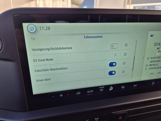 Ford Transit Custom Kombi 9-Sitzer L2 2.5 Duratec PHEV 233PS Automatik Trend 3,4t Klimaautomatik Frontscheibe beheizb. Rückf.kamera PDC v+h Tempomat Navi Bluetooth Touchscreen Apple CarPlay Android Auto Ganzj.Reifen 