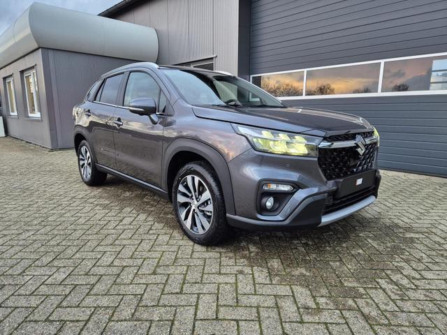 Suzuki S-Cross Comfort+ 110PS Automatik MHEV 4x4 ALLGRIP 1.4 Boosterjet Allrad Teilleder Navi Klimaautomatik Sitzheizung ACC PDC v+h 4x Kamera Suzuki-Radio Apple CarPlay Android Auto Touchscreen 2xKeyless 17-LM 