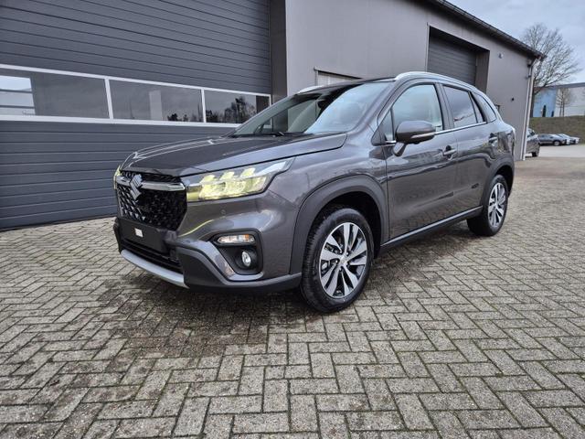 Suzuki S-Cross Comfort+ 110PS Automatik MHEV 4x4 ALLGRIP 1.4 Boosterjet Allrad Teilleder Navi Klimaautomatik Sitzheizung ACC PDC v+h 4x Kamera Suzuki-Radio Apple CarPlay Android Auto Touchscreen 2xKeyless 17-LM 