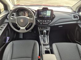 Suzuki S-Cross Comfort+ 110PS Automatik MHEV 4x4 ALLGRIP 1.4 Boosterjet Allrad Teilleder Navi Klimaautomatik Sitzheizung ACC PDC v+h 4x Kamera Suzuki-Radio Apple CarPlay Android Auto Touchscreen 2xKeyless 17-LM 