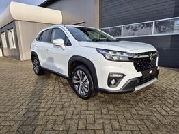 Suzuki S-Cross Comfort+ 110PS Automatik MHEV 4x4 ALLGRIP 1.4 Boosterjet Allrad Teilleder Navi Klimaautomatik Sitzheizung ACC PDC v+h 4x Kamera Suzuki-Radio Apple CarPlay Android Auto Touchscreen 2xKeyless 17-LM 
