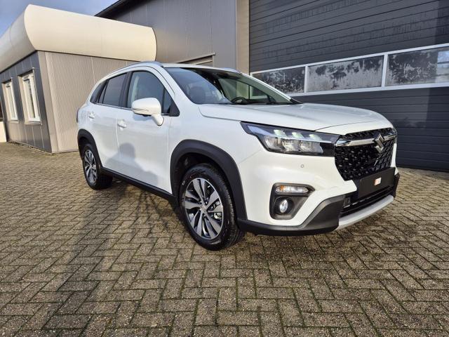 Suzuki S-Cross Comfort+ 110PS Automatik MHEV 4x4 ALLGRIP 1.4 Boosterjet Allrad Teilleder Navi Klimaautomatik Sitzheizung ACC PDC v+h 4x Kamera Suzuki-Radio Apple CarPlay Android Auto Touchscreen 2xKeyless 17-LM 