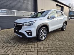 Suzuki S-Cross Comfort+ 110PS Automatik MHEV 4x4 ALLGRIP 1.4 Boosterjet Allrad Teilleder Navi Klimaautomatik Sitzheizung ACC PDC v+h 4x Kamera Suzuki-Radio Apple CarPlay Android Auto Touchscreen 2xKeyless 17-LM 