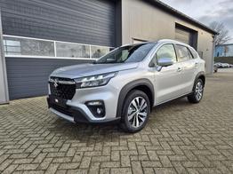 Suzuki S-Cross Comfort+ 110PS Automatik MHEV 4x4 ALLGRIP 1.4 Boosterjet Allrad Teilleder Navi Klimaautomatik Sitzheizung ACC PDC v+h 4x Kamera Suzuki-Radio Apple CarPlay Android Auto Touchscreen 2xKeyless 17-LM 