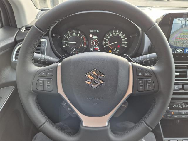 Suzuki S-Cross Comfort+ 110PS Automatik MHEV 4x4 ALLGRIP 1.4 Boosterjet Allrad Teilleder Navi Klimaautomatik Sitzheizung ACC PDC v+h 4x Kamera Suzuki-Radio Apple CarPlay Android Auto Touchscreen 2xKeyless 17-LM 
