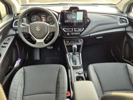 Suzuki S-Cross Comfort+ 110PS Automatik MHEV 4x4 ALLGRIP 1.4 Boosterjet Allrad Teilleder Navi Klimaautomatik Sitzheizung ACC PDC v+h 4x Kamera Suzuki-Radio Apple CarPlay Android Auto Touchscreen 2xKeyless 17-LM 