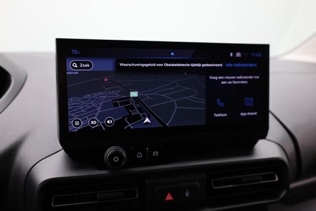 Peugeot Partner 1.5 BlueHDI 102PS NEUES MODELL 2-Sitzer AHK Klima Radio Apple CarPlay Android Auto Bluetooth DAB PDC v+h R&uuml;ckf.Kamera Tempomat Ganzj.Reifen 