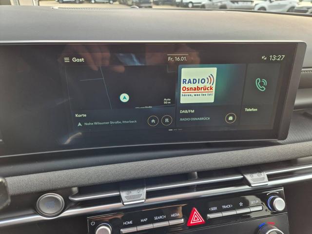 Hyundai TUCSON Trend 1.6 T-GDI 150PS Automatik TZ 2026 Teil-Leder Sitzheizung v+h Lenkradheizung Klimaautomatik Navi Touchscreen DAB+ Apple CarPlay + Android Auto PDC R&uuml;ckf.-Kamera Matrix-LED-Scheinw. 