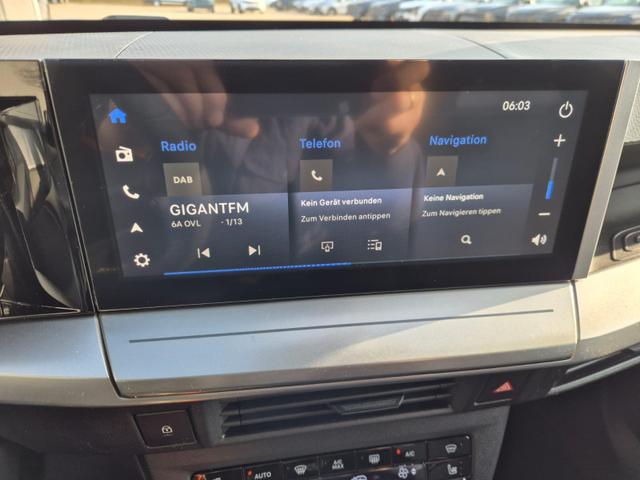 Opel Frontera GS 1.2 HEV 110PS Automatik Sitzheizung Lenkradheizung Frontscheibe beheizb. PDC v+h R&uuml;ckf.Kamera Navi Apple CarPlay Android Auto Touchscreen 17"LM 