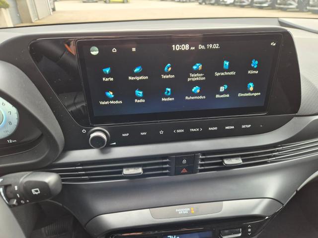 Hyundai i20 1.0 T-GDI 90PS Trend Automatik 5-t&uuml;rig Klimaautomatik Sitzheizung Lenkradheizung R&uuml;ckf.Kamera PDC Apple CarPlay Android Auto Tempomat Touchscreen 16"LM 
