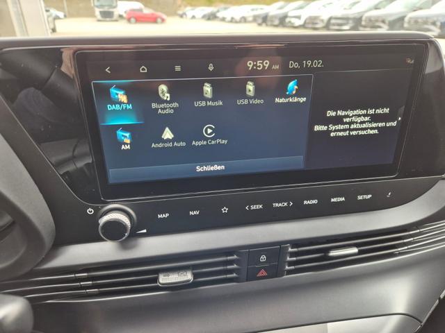Hyundai i20 1.0 T-GDI 90PS Trend Automatik 5-t&uuml;rig Klimaautomatik Sitzheizung Lenkradheizung R&uuml;ckf.Kamera PDC Apple CarPlay Android Auto Tempomat Touchscreen 16"LM 