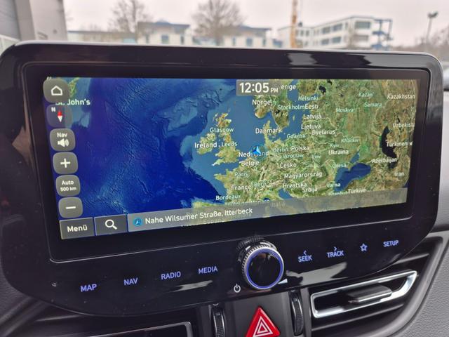 Hyundai i30 Kombi 1.6 T-GDI 150PS Automatik N-Line MY2026 Sitzheizung Lenkradheizung Klimaautomatik Navi 10,3"-Touchscreen Bluelink Apple CarPlay + Android Auto PDC v+h R&uuml;ckf.Kamera 18-LM 