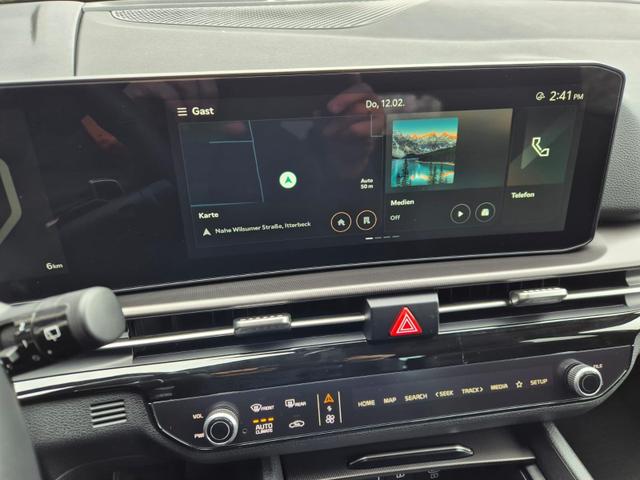 Kia Sportage Spirit 1.6 T-GDI 150PS Automatik NEUES MODELL MY26 FACELIFT Teil-Leder 18"LM Sitzheizung v+h Lenkradheizung Klimaautomatik ACC Navi Bluetooth Touchscreen Apple CarPlay Android Auto PDC R&uuml;ckf.Kamera 2x Keyless 