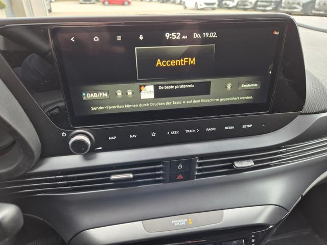 Hyundai i20 1.0 T-GDI 90PS Trend Automatik 5-t&uuml;rig Klimaautomatik Sitzheizung Lenkradheizung R&uuml;ckf.Kamera PDC Apple CarPlay Android Auto Tempomat Touchscreen 16"LM 