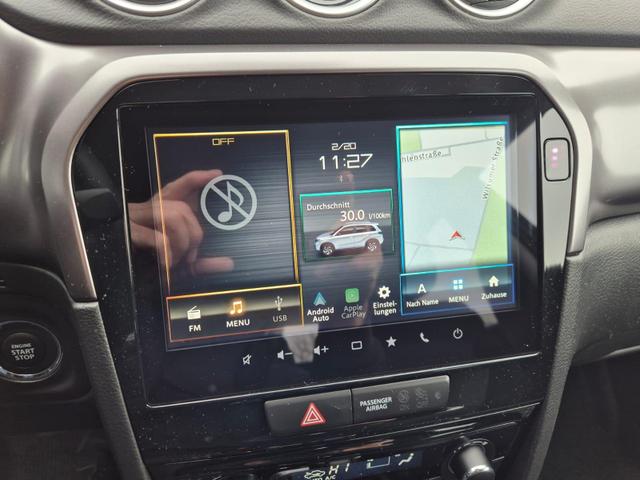 Suzuki Vitara Comfort 110PS Automatik MHEV 1.4 Boosterjet Klimaautomatik Sitzheizung Navi ACC PDC R&uuml;ckf.Kamera Suzuki-Radio Apple CarPlay Android Auto Touchscreen 2xKeyless 17-LM 